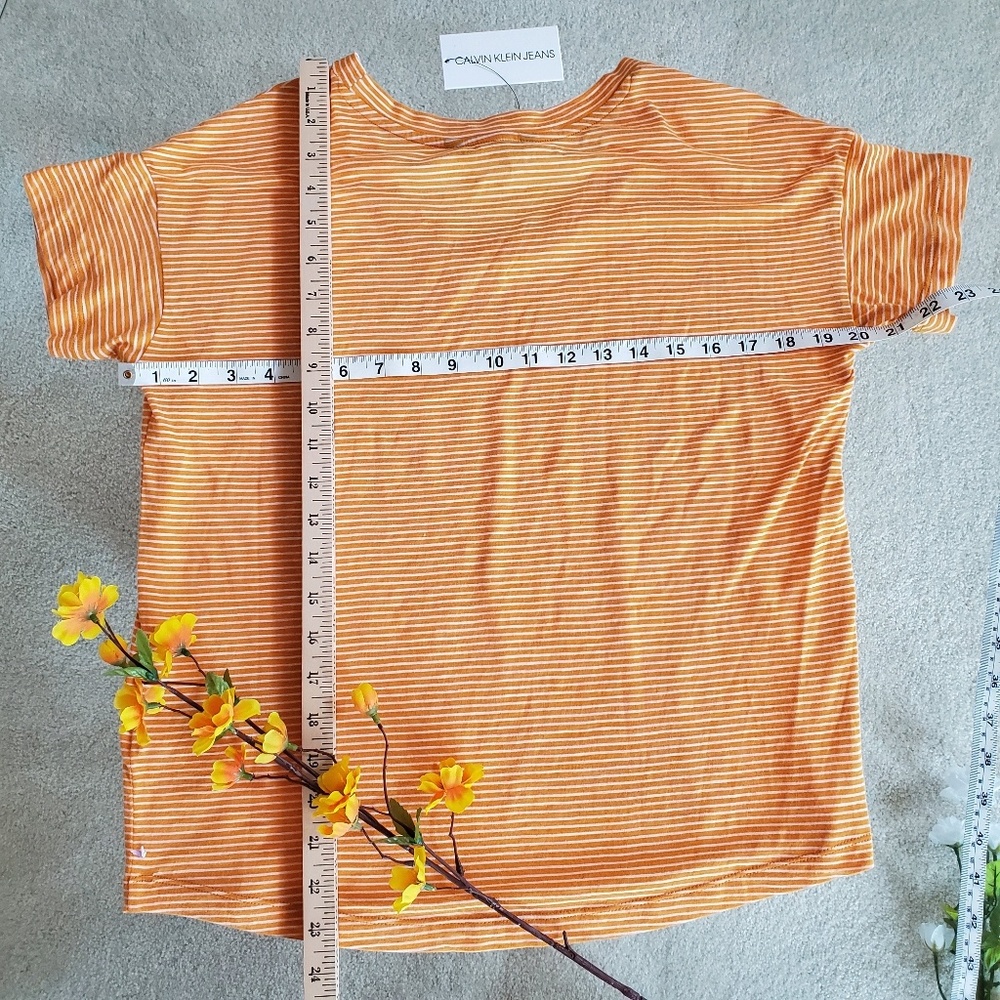 CALVIN KLEIN Striped Top - Picture 2 of 5